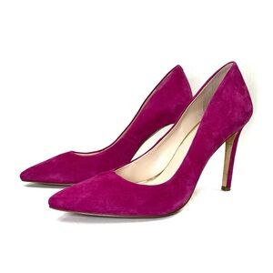 Banana Republic Fuchsia Suede pumps